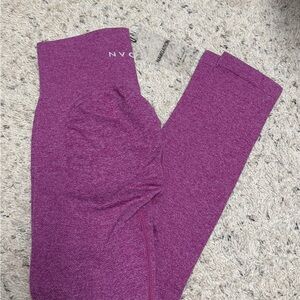 NVGTN Magenta High-Waist Seamless Leggings New With Tags